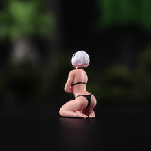 Load image into Gallery viewer, 1:64 Painted Unpainted Figure Model Miniature Resin Diorama Bikini Woman Lady New

