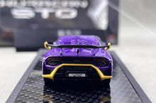 Load image into Gallery viewer, LCD 1:64 Purple Huracan STO Sports Model Diecast Metal Car New Collection

