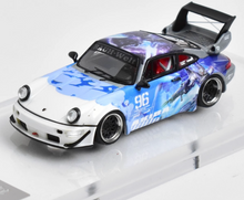 Load image into Gallery viewer, SH 1:64 Blue Akiba 964 911 RWB #96 Classic Sports Model Diecast Resin Car New Collection
