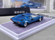 Load image into Gallery viewer, FY 1:64 Blue Countach LP5000 S Racing Sports Model Diecast Metal Car New Collection
