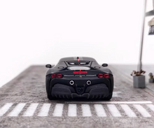 Load image into Gallery viewer, FINE 1:64 Black Novitec SF90 Wheel Racing Sports Model Diecast Metal Car New
