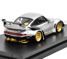 Load image into Gallery viewer, SW 1:64 Silver RWB 993 Heavenly Sports Classic Model Diecast Metal Car New
