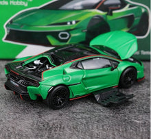 Load image into Gallery viewer, TH 1:64 Green Temerario Sports Model Diecast Metal Car New Collection
