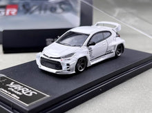 Load image into Gallery viewer, FUJI 1:64 White GR Yaris Pandem Sports Model Diecast Metal Car New Collection
