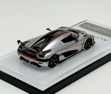 Load image into Gallery viewer, GRYNING 1:64 Silver Agera RS Super Racing Sports Model Diecast Resin Car New Collection
