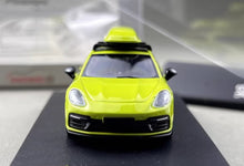 Load image into Gallery viewer, RM 1:64 Yellow Panamera Turismo Sports Model Diecast Metal Car New Collection
