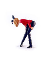 Load image into Gallery viewer, 1:64 Painted Figure Mini Model Miniature Resin Diorama Sand Bunny GIrl Man Shirt New
