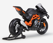 Load image into Gallery viewer, WELLY 1:18 KTM RC 8C Sports Racing Model Diecast Metal Motorcycle Bike
