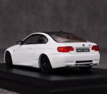 Load image into Gallery viewer, MA 1:64 White M3 E92 Coupe Sports Model Diecast Metal Car New Collection
