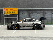 Load image into Gallery viewer, LMLF 1:64 Gray Carbon 911 992 GT3 RS Racing Sport Model Diecast Metal Car New Collection
