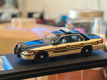 Load image into Gallery viewer, Rollin 1:64 Tennessee TNSP Police CROWN VICTORIA CV Model Diecast Metal Car
