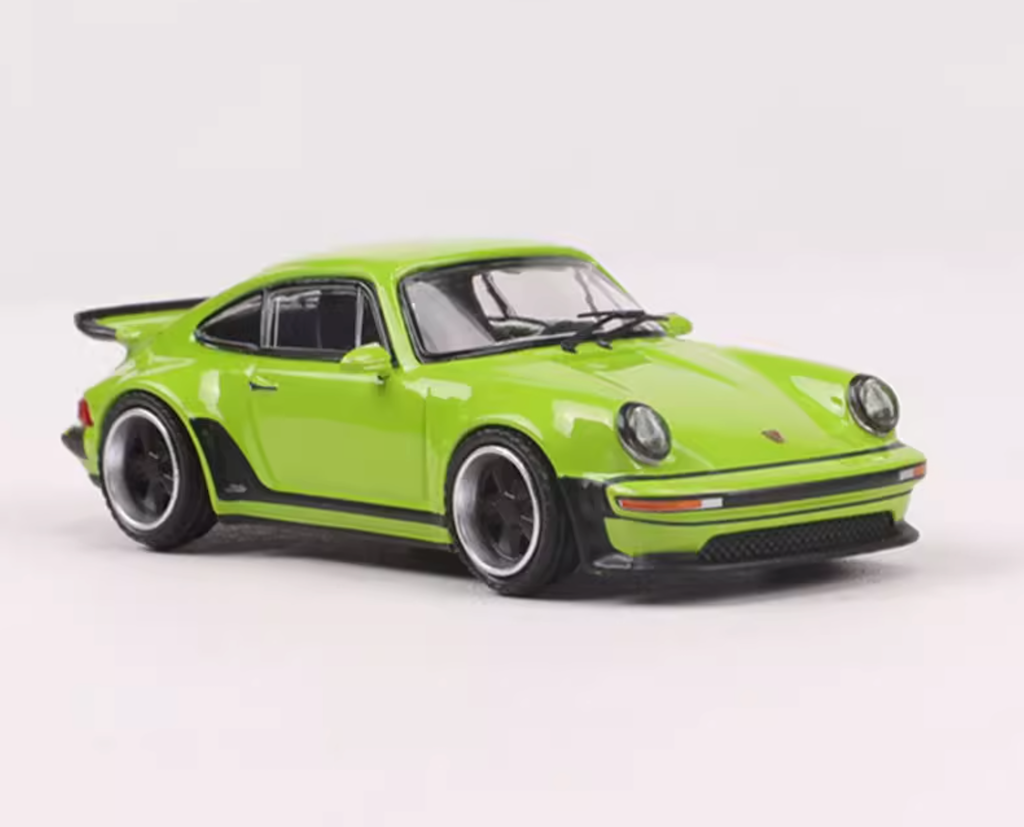 RM 1:64 Green Singer Turbo Study 930 Classic Model Diecast Metal Car New