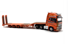 Load image into Gallery viewer, OXFORD 1:76 Volvo FH4 GXL Semi-Low Loader Truck Trailer Model Diecast Metal Car New Collection
