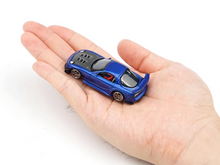 Load image into Gallery viewer, Poprace 1:64 Blue JDM RX-7 FD RE Amemiya Sports Model Diecast Metal Car New Collection

