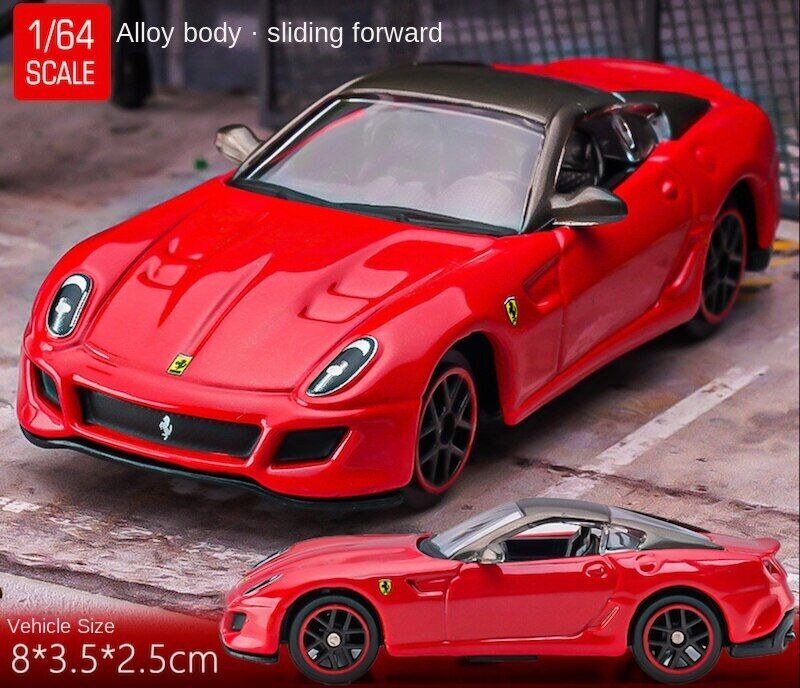 Miniature Ferrari 333 SP Bburago 1/64 - Métal, édition Limitée, Collection Jouet 2022, Neuve