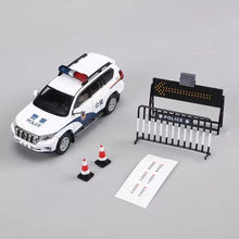 Load image into Gallery viewer, GCD 1:64 Police Land Cruiser LC150 Prado Off Road SUV Model Diecast Metal Car
