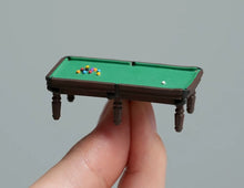 Load image into Gallery viewer, 1:64 Painted Figure Model Miniature Resin Diorama Pool Table Man Woman Billiard

