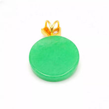 Load image into Gallery viewer, Nature Jade Round Fruit Shape Pendant Necklace Gift Jewelry charm Blessing Lucky
