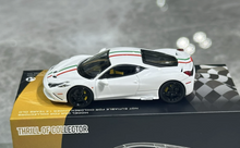 Load image into Gallery viewer, TOC 1:64 White FE458 Speciale Sports Model Diecast Metal Car New Collection
