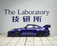 Load image into Gallery viewer, 1:64 Laboratory Purple 997 Widebody Sports Model Diecast Resin Car New Collection
