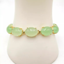Load image into Gallery viewer, Nature Jade Beaded Bracelet Jewelry Blessing Lucky Fortune Gift For Her Green u
