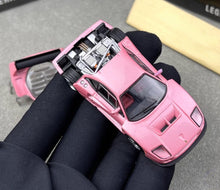 Load image into Gallery viewer, SH 1:64 Pink F40 LM Super Racing Sports Model Diecast Metal Car New
