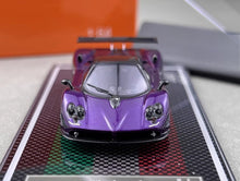 Load image into Gallery viewer, U2 1:64 Purple Zonda Tricolore Racing Sports Model Diecast Resin Car New Collection
