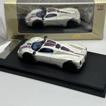 Load image into Gallery viewer, HM 1:64 White Utopia Engine Sports Model Diecast Metal Car New Collection
