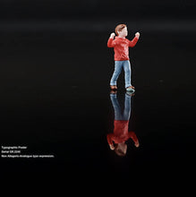 Load image into Gallery viewer, 1:64 Painted Figure Mini Model Miniature Resin Diorama Kid Child Boy In Red Toy
