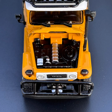 Load image into Gallery viewer, HF 1:64 Yellow Land Cruiser FJ40 SUV Sports Model Toy Diecast Metal Car BN
