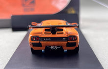 Load image into Gallery viewer, DCM 1:64 Orange 1999 Diablo GTR Racing Sports Model Diecast Metal Car BN
