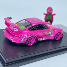 Load image into Gallery viewer, MC 1:64 Pink Dinosaur RWB 993 Figure Sports Model Diecast Metal Car New Collection
