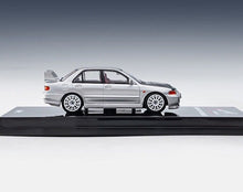 Load image into Gallery viewer, INNO 1:64 JDM Silver Mitsubishi Lancer EVO Racing Sports Model Toy Metal Car Display Box
