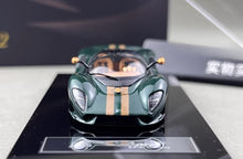Load image into Gallery viewer, Mirage 1:64 Green P72 Racing Sports Model Diecast Metal Car New Collection
