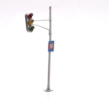 Load image into Gallery viewer, 1:64 Painted Figure Model Miniature Resin Traffic light Scene Decoration
