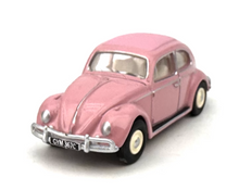 Load image into Gallery viewer, 1:76 Pink VW Beetle Classic Vintage Model Diecast Metal Car New Collection
