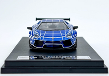 Load image into Gallery viewer, King 1:64 Luminous Blue Aventador LP700 LBWK Sport Model Diecast Metal Car New Collection
