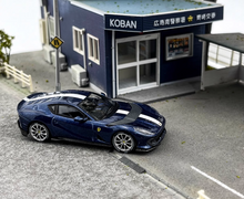 Load image into Gallery viewer, BBR 1:64 Blue 812 Competitizone Racing Sports Model Diecast Metal Car New Collection
