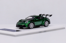 Load image into Gallery viewer, SOLO 1:64 Green 2021 911 GT3 RS 992 Sports Model Diecast Resin Car New
