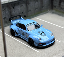 Load image into Gallery viewer, 1:64 RWB 993 #19 Racing Sports Classic Model Diecast Metal Car New
