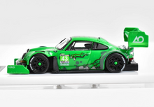 Load image into Gallery viewer, Top 1:64 Green Dinosaur 911 SVRSR Hoonipigasus Sports Diecast Model Metal Car
