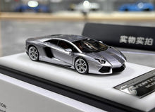 Load image into Gallery viewer, VMB 1:64 Silver Aventador LP700-4 Sports Model Diecast Resin Car New Collection
