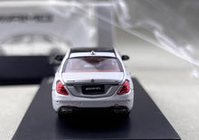 Load image into Gallery viewer, RM 1:64 Silver S63 W222 V12 Luxury Sedan Sports Model Diecast Metal Car New Collection
