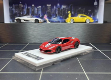 Load image into Gallery viewer, NEY 1:64 Red 488 Pista Hard Top Racing Sport Model Diecast Resin Car New Collection
