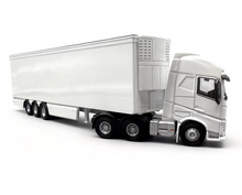 Load image into Gallery viewer, 1:76 White FH4 Refrigerated Container Truck Model Diecast Metal Car New Collection
