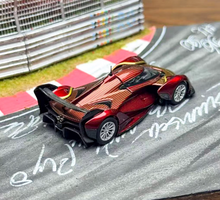 Load image into Gallery viewer, CM 1:64 Red Solus GT Racing Sports Model Diecast Metal Car New Collection
