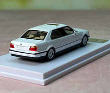 Load image into Gallery viewer, DCM 1:64 White 1998-01 E38 L7 728il Luxury Sedan Model Diecast Metal Car New
