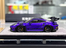 Load image into Gallery viewer, HH 1:64 Purple 992.1 GT3 RS Sports Model Diecast Resin Car New Collection
