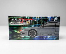 Load image into Gallery viewer, Tarmac 1:64 Grey VERTEX Silvia S14 Sports Model Diecast Metal Car New Collection
