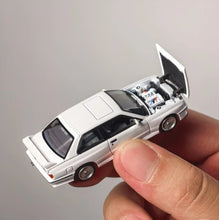 Load image into Gallery viewer, Mortal 1:64 White M3 E30 Coupe Evolution Sports Model Diecast Metal Car New Collection

